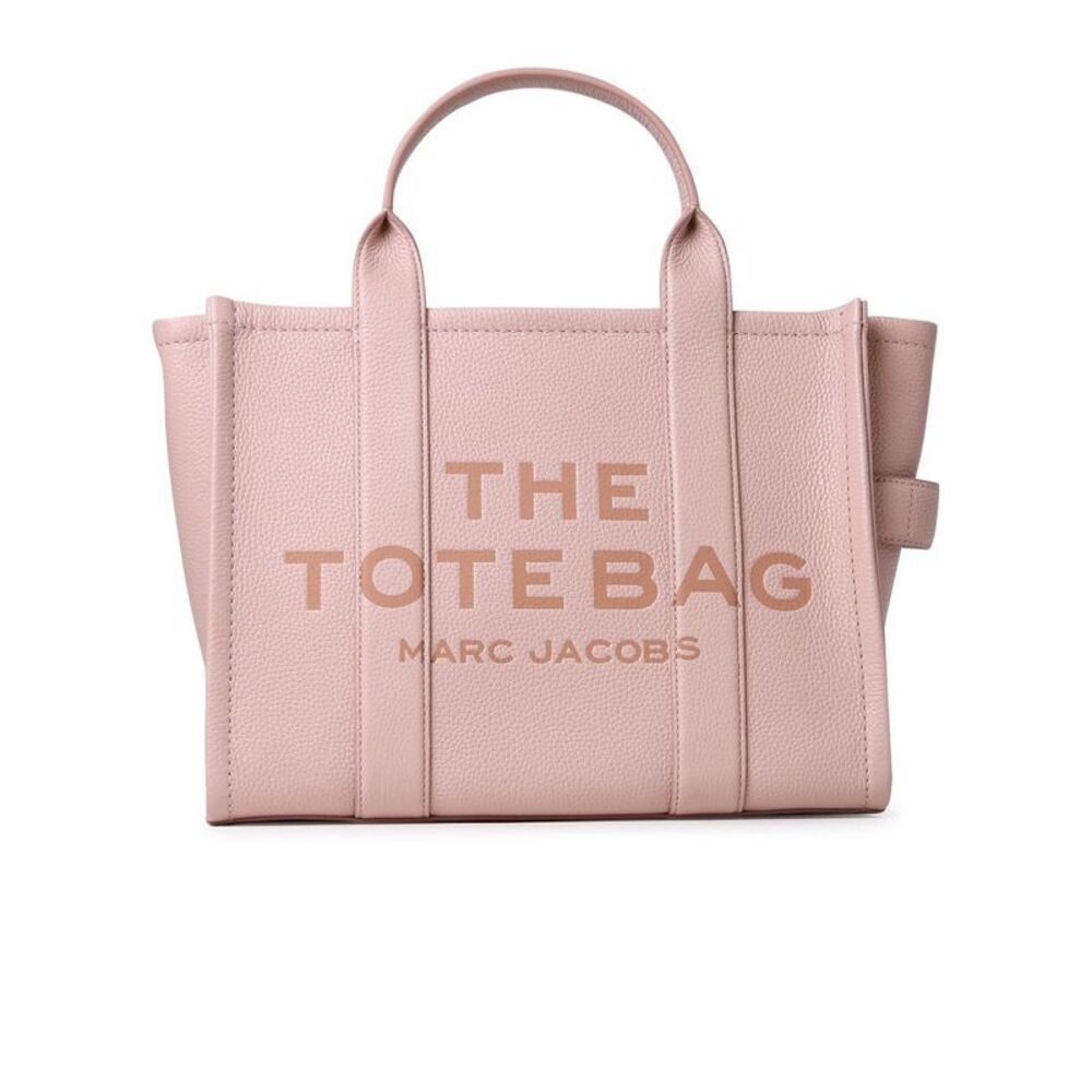 Marc Jacobs (The) Rose Leather Midi Tote Bag Women